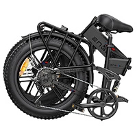 ENGWE Engine Pro 2.0 Bicicletta elettrica pieghevole - Potenza 1200W | Batteria 16Ah | Velocità 28mph | Autonomia 68mi