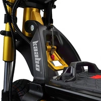Kaabo Wolf King GTR Electric Scooter elettrico | Prestazioni estreme | 4000W (13440W Peak) di potenza | 65mph di velocità | 35Ah Battery | 112mi Range | 12-Inch Design | Ultimate Sport Transport
