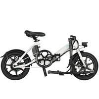 Fiido D3 Pro Mini Bicicletta Elettrica Pieghevole - Potenza 250W | Batteria 7.8Ah | Velocità 15.5mph | Autonomia 37mi