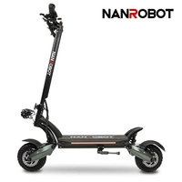 Nanrobot D6+ 2.0 Electric Scooter elettrico - 1000W Potenza | 26Ah Batteria | 40mph Velocità | 45mi Autonomia | Freni idraulici