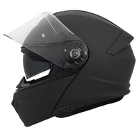 Casco integrale Flip Up aggiornato con doppia visiera apribile anteriore