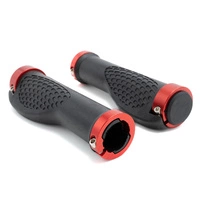 Impugnature in gomma con anello in metallo