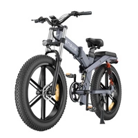 ENGWE X20 Bicicletta elettrica pieghevole - Potenza 1000W | Batteria 22.2Ah | Velocità 31mph | Autonomia 93mi