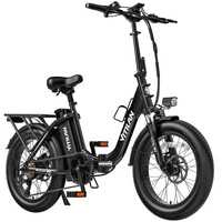 Bicicletta elettrica pieghevole Vitilan U3 - Potenza 750W | Batteria 13Ah | Velocità 28mph | Autonomia 45mi