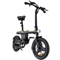 isinwheel CityGlide U1 Bicicletta elettrica pieghevole - Potenza 500W | Batteria 7.8Ah | Velocità 20mph | Autonomia 28mi