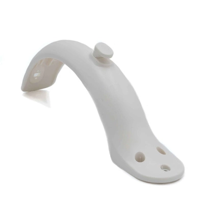 Parafango posteriore bianco + gancio per Xiaomi M365/M365 Pro