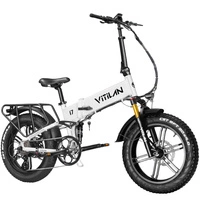 Bicicletta elettrica pieghevole I7 Pro 3.0 - Potenza 1200W | Batteria 20Ah | Velocità 28 mph | Autonomia 65mi