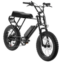 SWFT Zip Electric Bike | Prestazioni personalizzate | Potenza 500W (1000W Peak) | Velocità 20mph | Batteria 10Ah | Autonomia 37mi | Design Fat Tire | Trasporto in stile Chopper